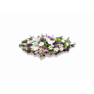 Dessus de cercueil fleurs naturelles N°039-2