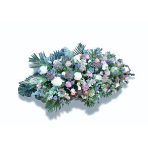 Dessus de cercueil fleurs naturelles N°024-1